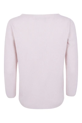 Lurex båtringad tröja