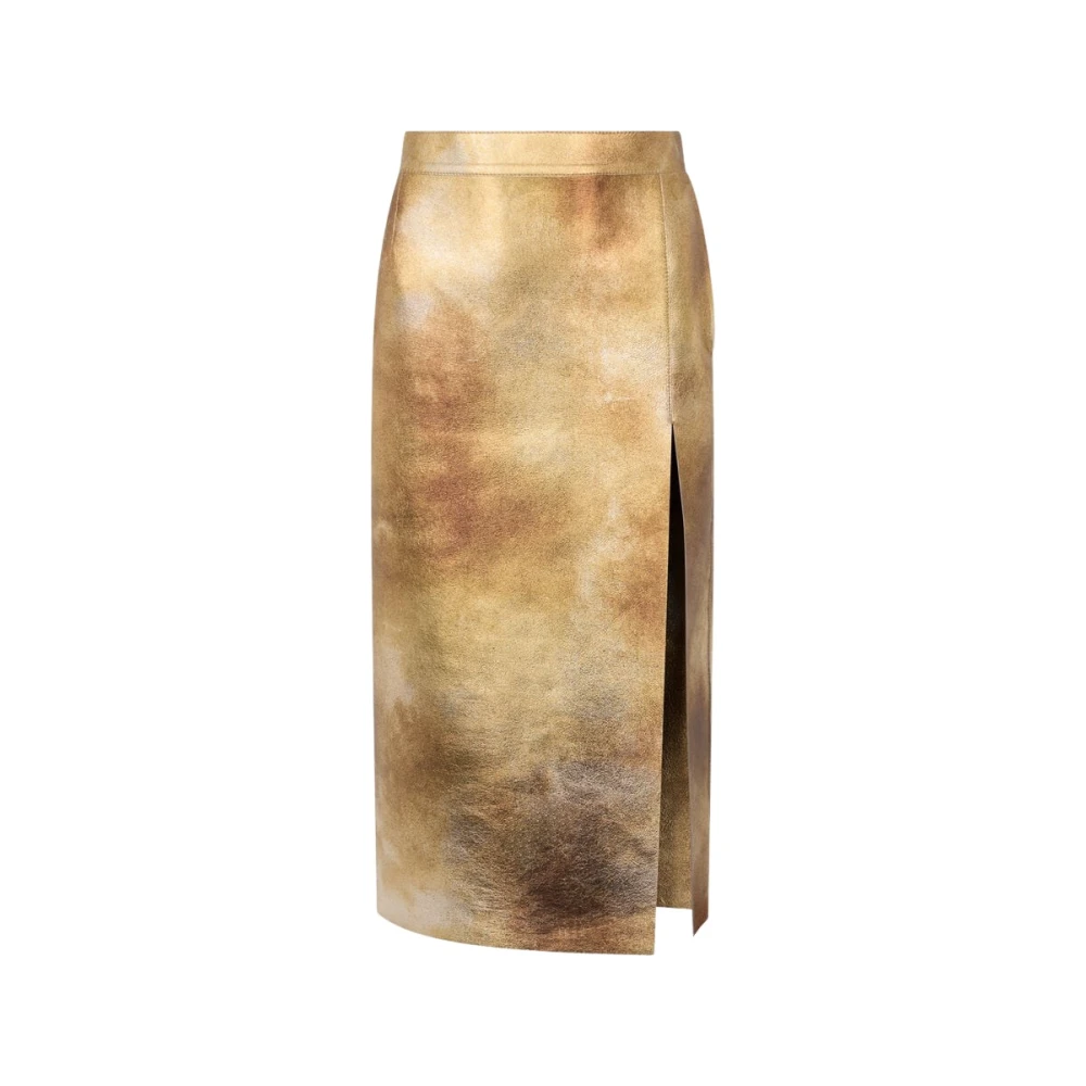 Roberto Cavalli Donna Giallo Gonne, M, New,