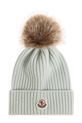 Pom-pom-mössa med logotyp