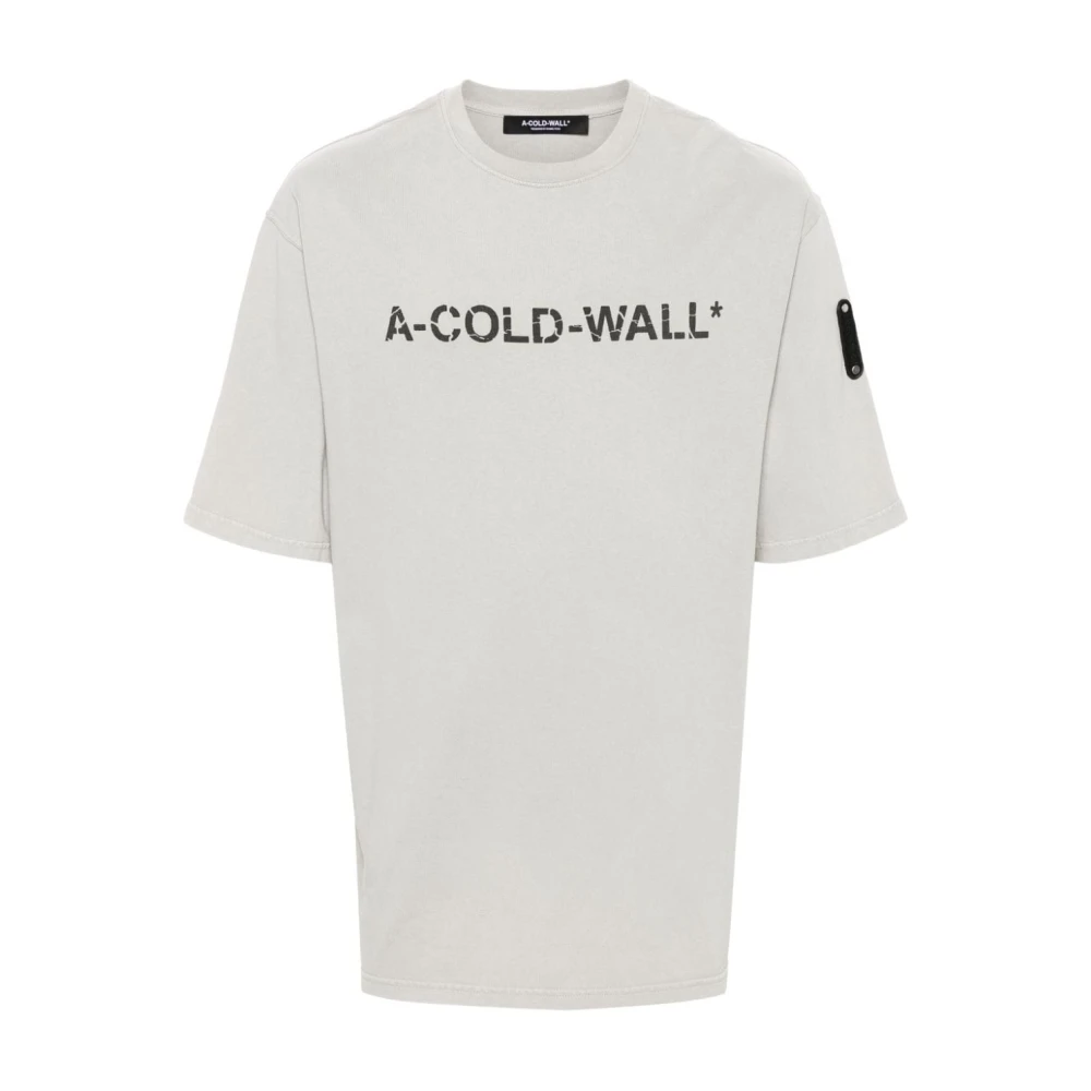 A-Cold-Wall Katoenen Jersey Regular Fit T-Shirt Gray Heren