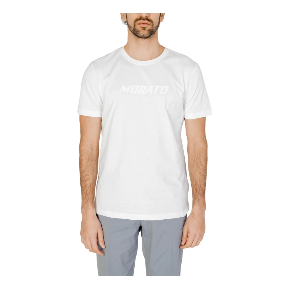 Antony Morato Heren T-shirt Lente Zomer Collectie Katoen Beige Heren