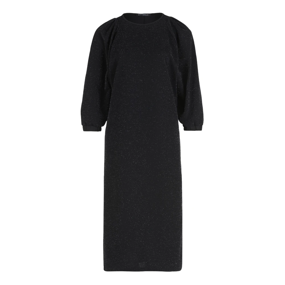 Betty Barclay Elegante Jerseyjurk met 3 4 Mouwen Black Dames