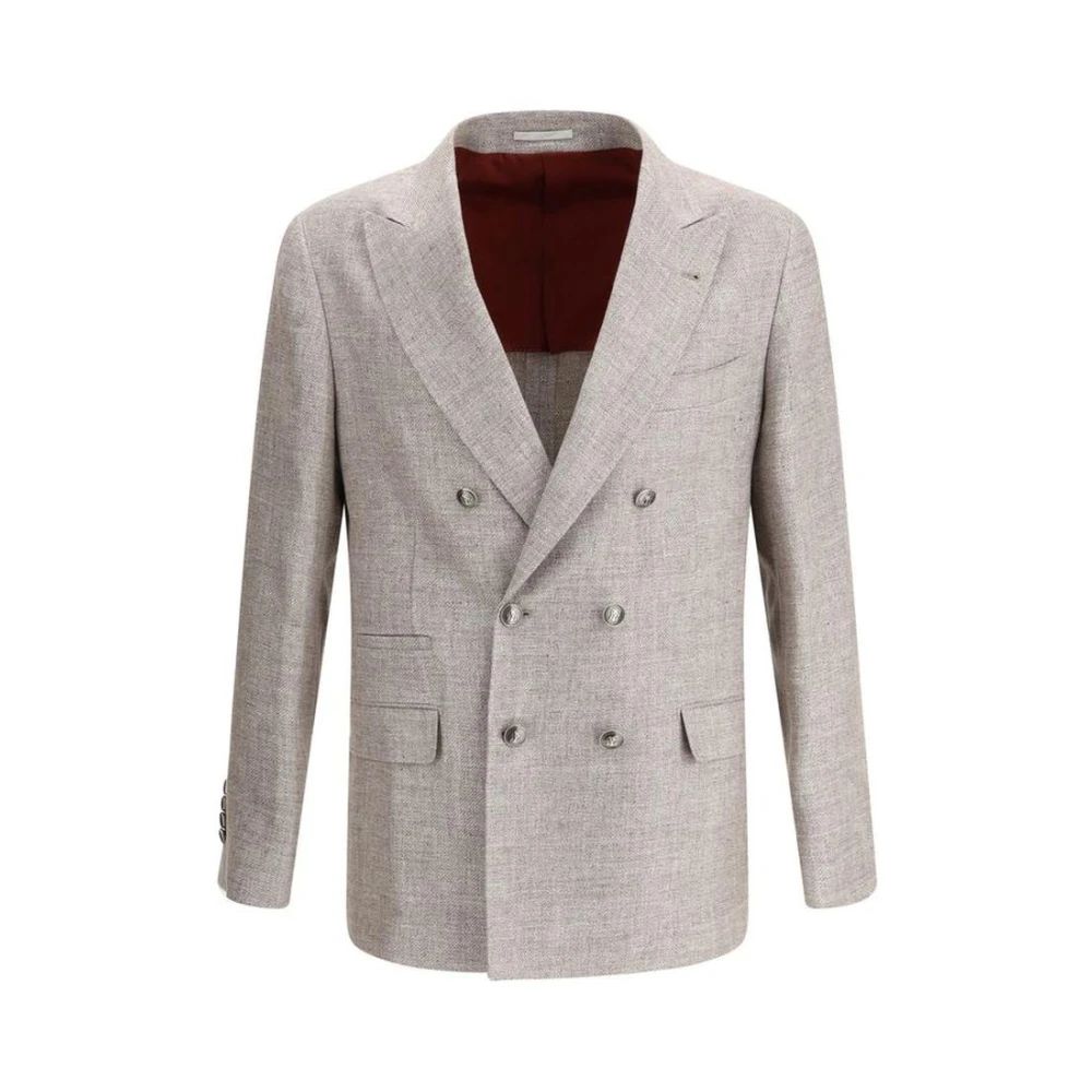 Jackets > Blazers - - Brunello Cucinelli - Modalova
