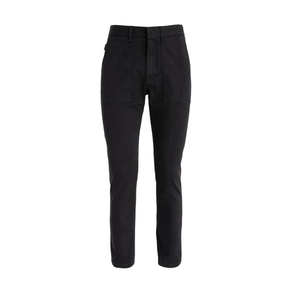 Fendi Cargo Logo Broek Black Heren
