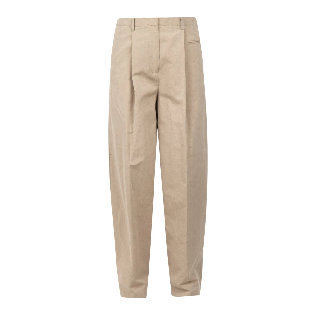 Trousers > Tapered Trousers - - Mauro Grifoni - Modalova