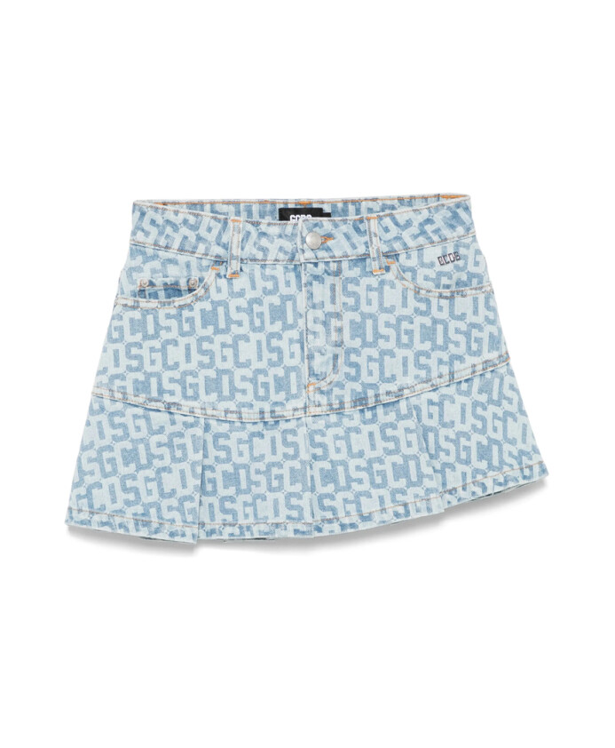 light-blue-pleated-denim-skirt