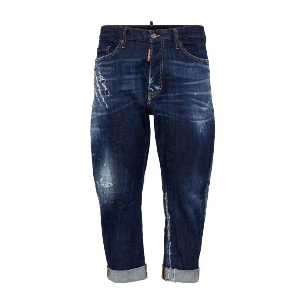 Dsquared2 Blauwe Casual Broek Blue Heren