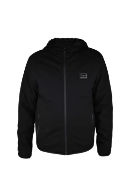 Hooded Jersey Jacket