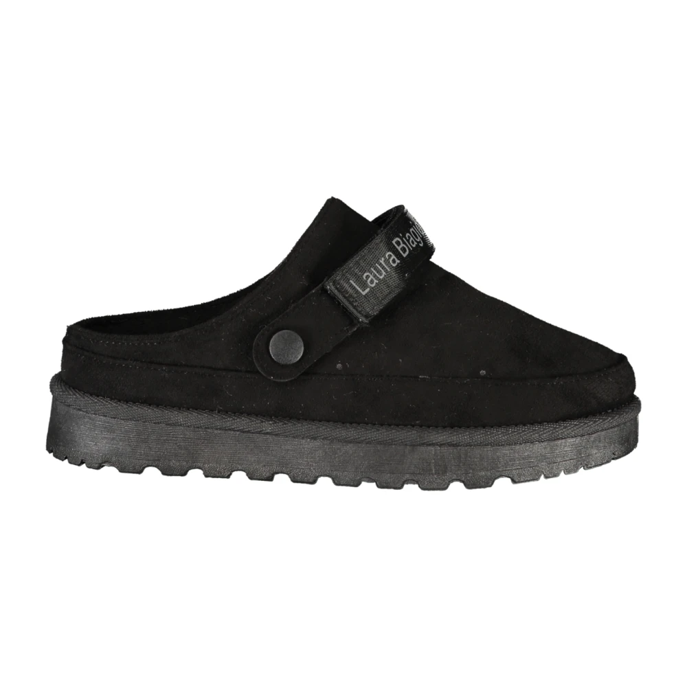 Laura Biagiotti Damen Schwarz Schuhe, K, 39 Eugröße: