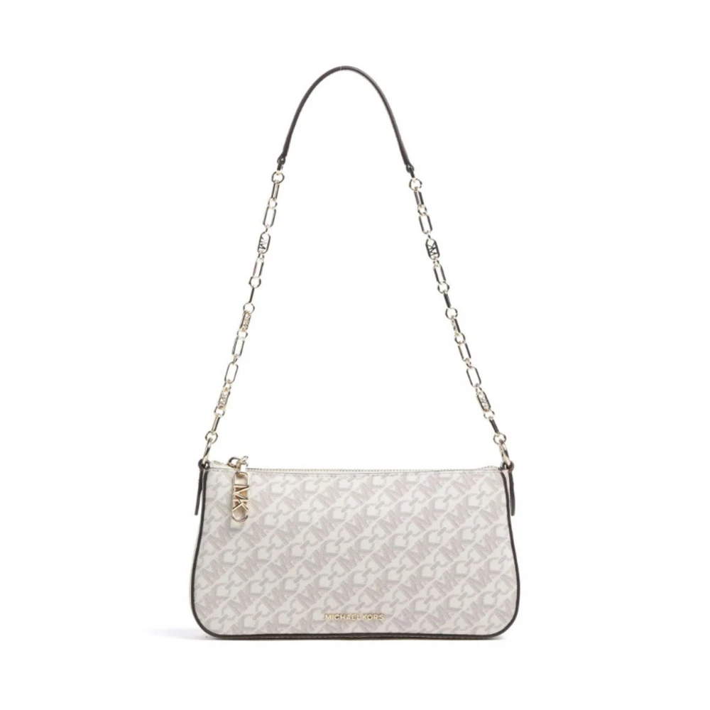 Michael Kors Chic Schoudertas White Dames