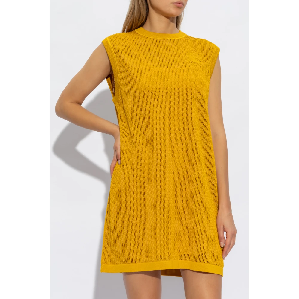 Burberry Kanten jurk Yellow Dames