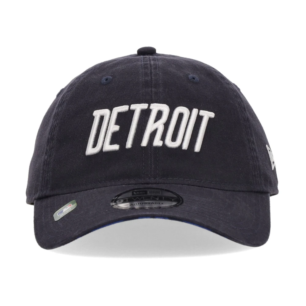 new era Detroit Tigers Gebogen Klep Pet Black Unisex