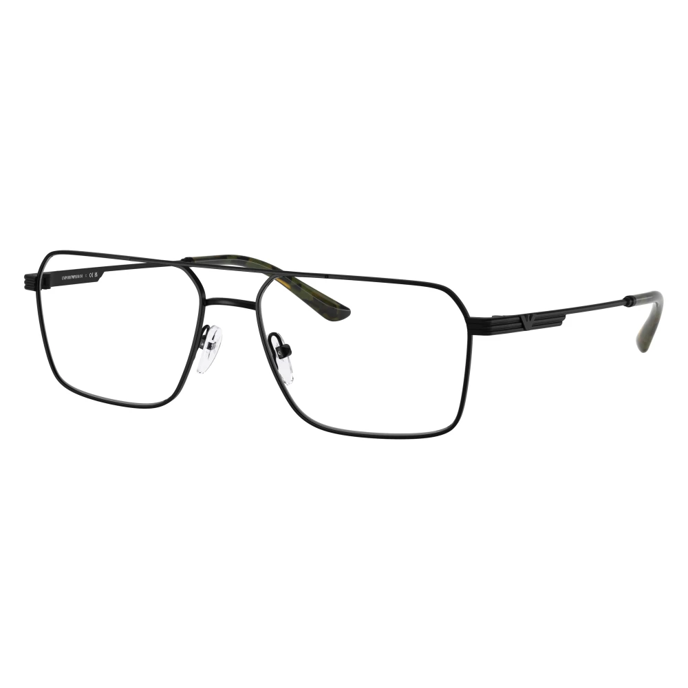 Emporio Armani Unisex Black Glasses, 57 Mm, Ea1166 Optical Frame