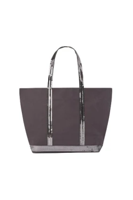 Zipped L Cabas Tote