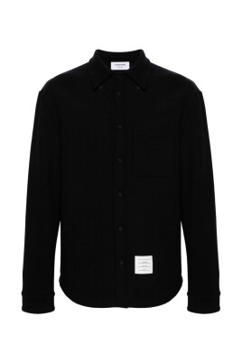 blue-herringbone-logo-patch-shirt