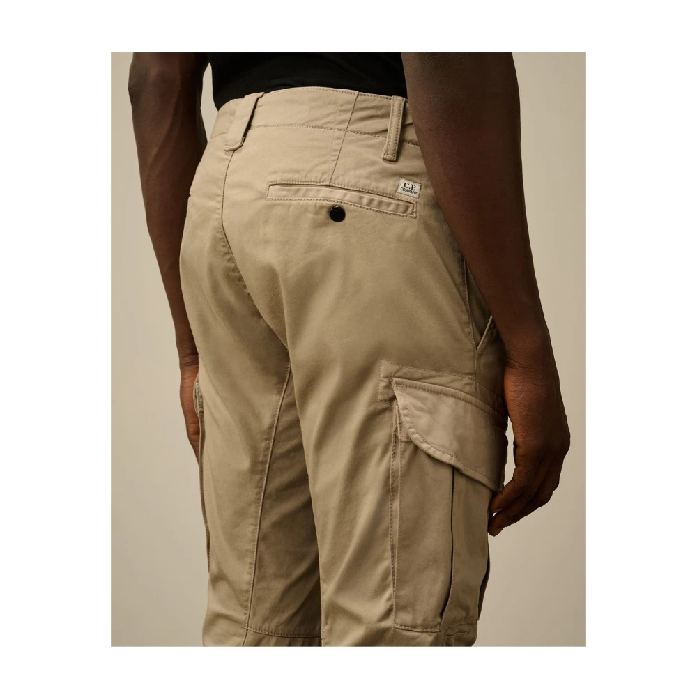 C.P. Company Vintage Khaki Cargo Broek Beige Heren