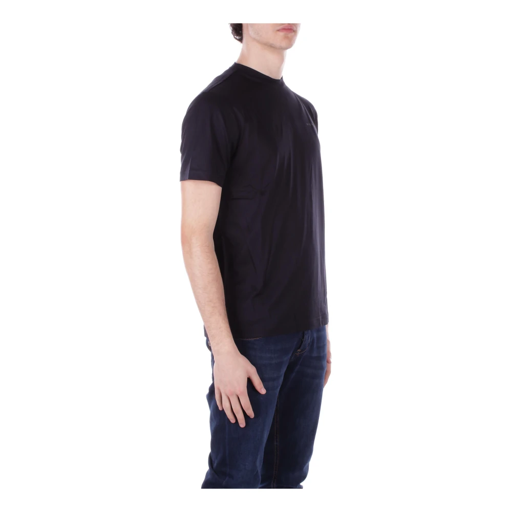 John Richmond Logo Front T-shirts en Polo's Zwart Black Heren