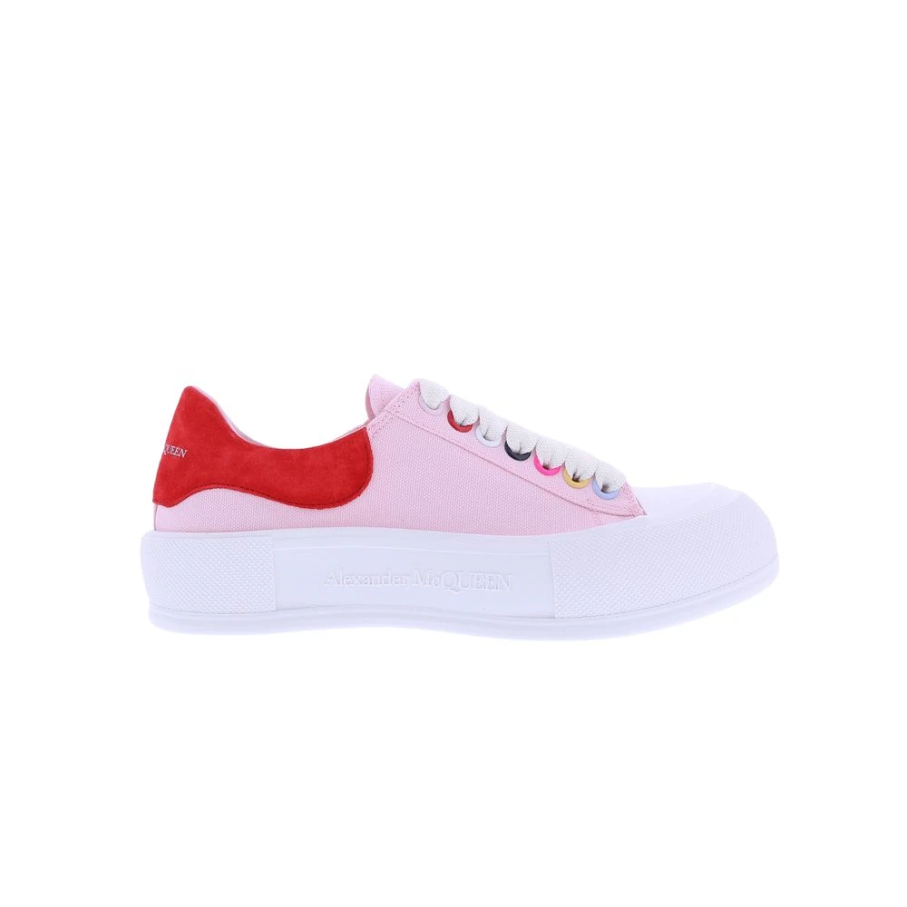 Alexander McQueen Dames Sneaker Fabri.S.Gomm Ca.S./Sen Dames Schoenen Roze