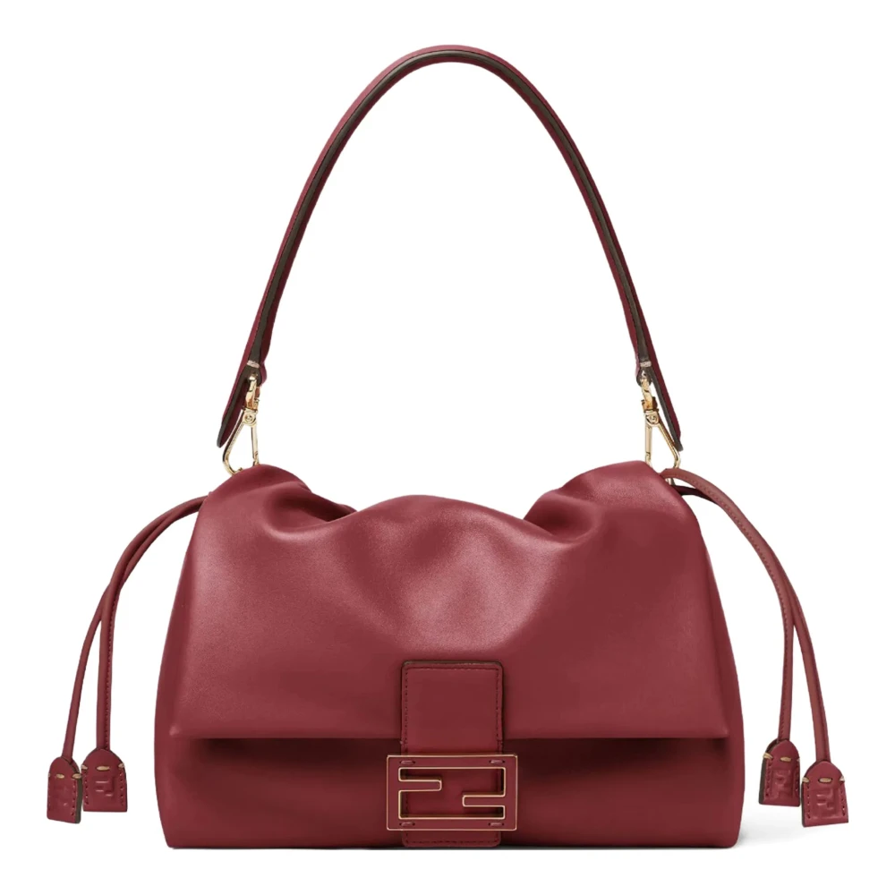 Fendi Women's Red Mamma Baguette Medium