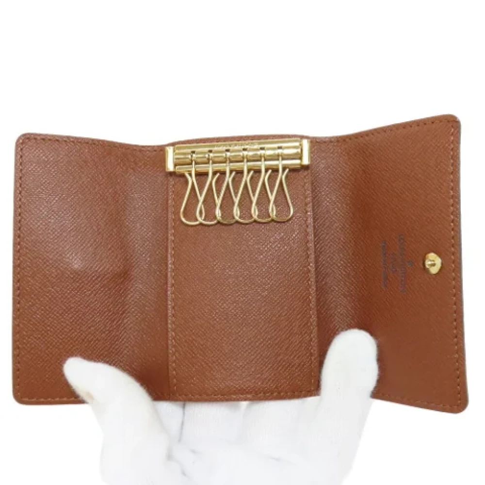 Louis Vuitton Vintage Pre-owned Canvas key-holders Brown Dames
