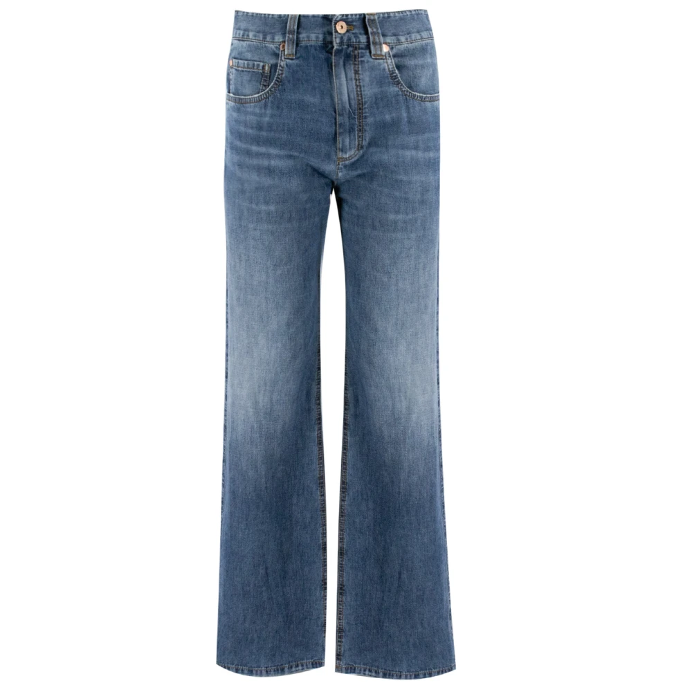 Jeans > Wide Jeans - - Brunello Cucinelli - Modalova