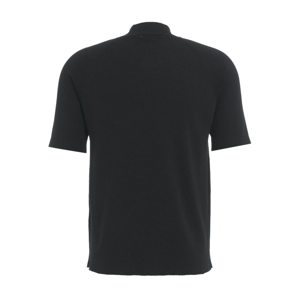 Mauro Grifoni Zwart Gebreide Kleding Aw24 Black Heren