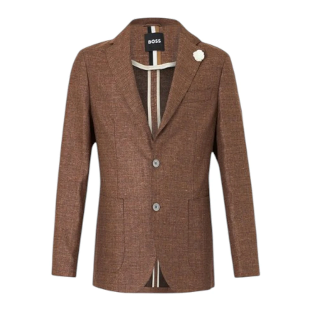 Hugo Men's Brown Blazers - Blazers - 2XL - Jackets