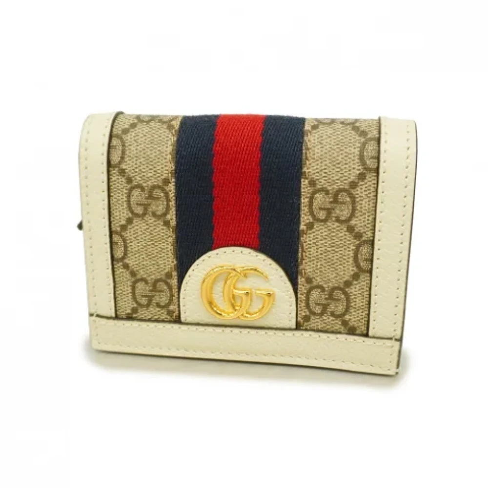 Gucci Vintage Pre-owned Plastic wallets Multicolor Dames