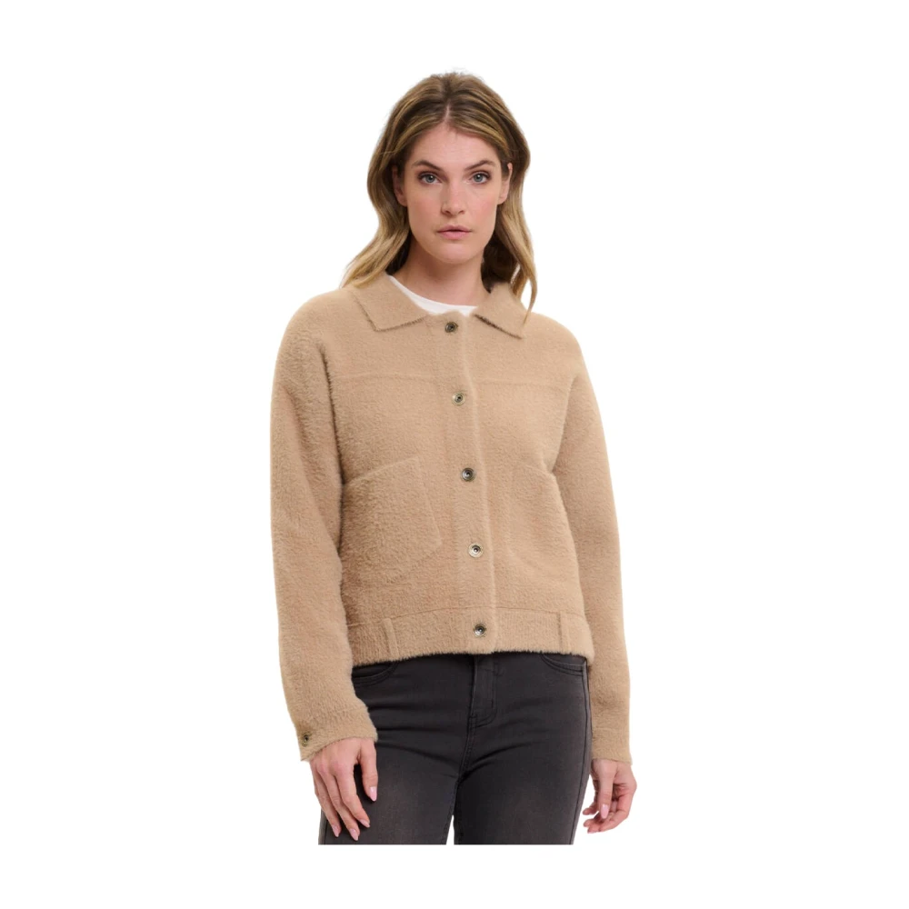 Rino&Pelle Boxy Jacket Bubbly Beige Dames