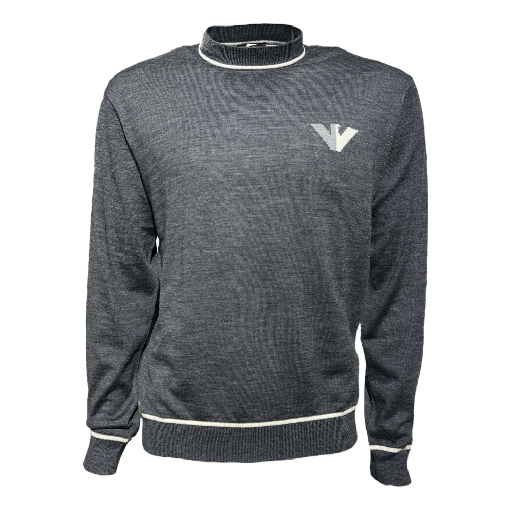 Knitwear > Round-neck Knitwear - - Emporio Armani - Modalova
