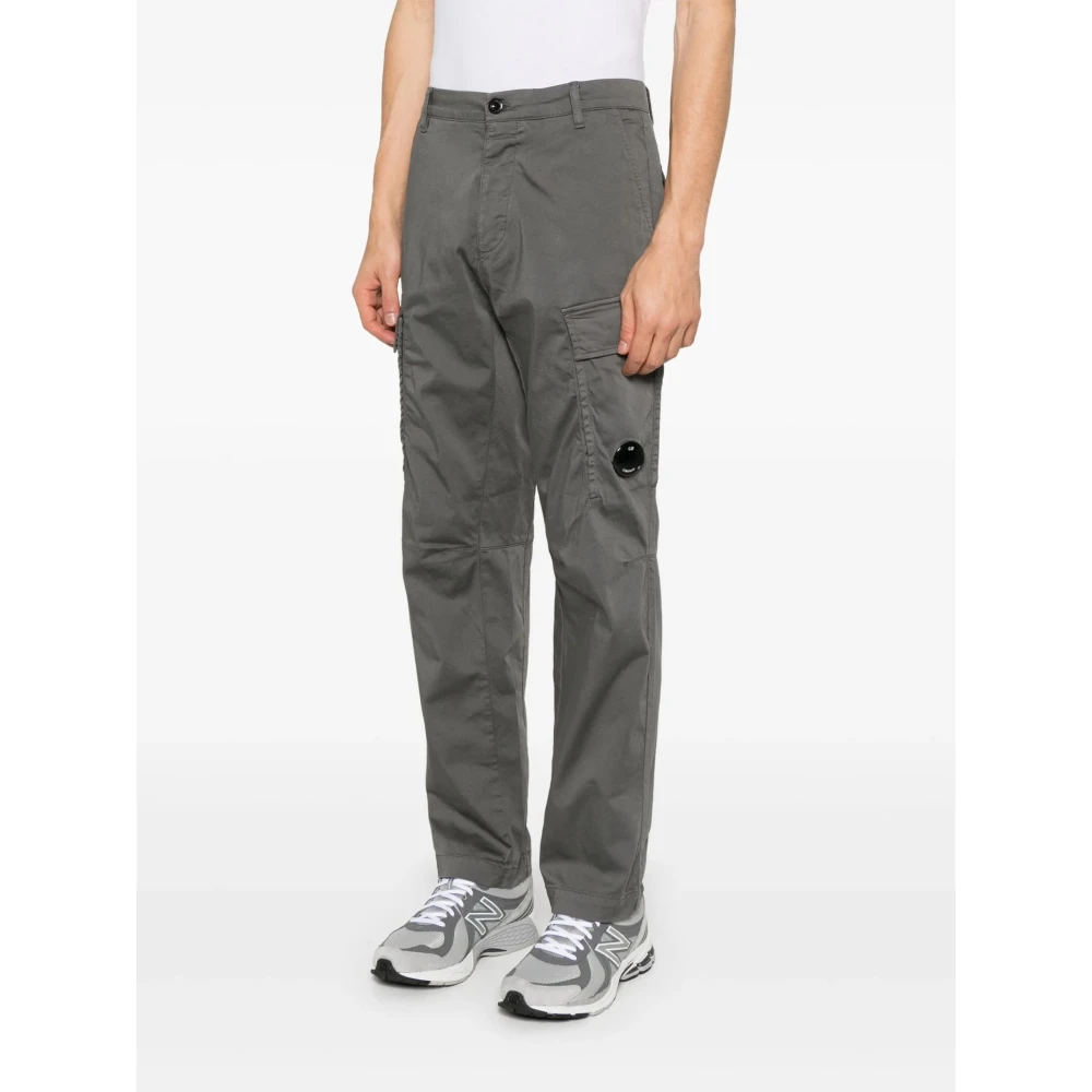 C.P. Company Grijze Casual Broek Gray Heren