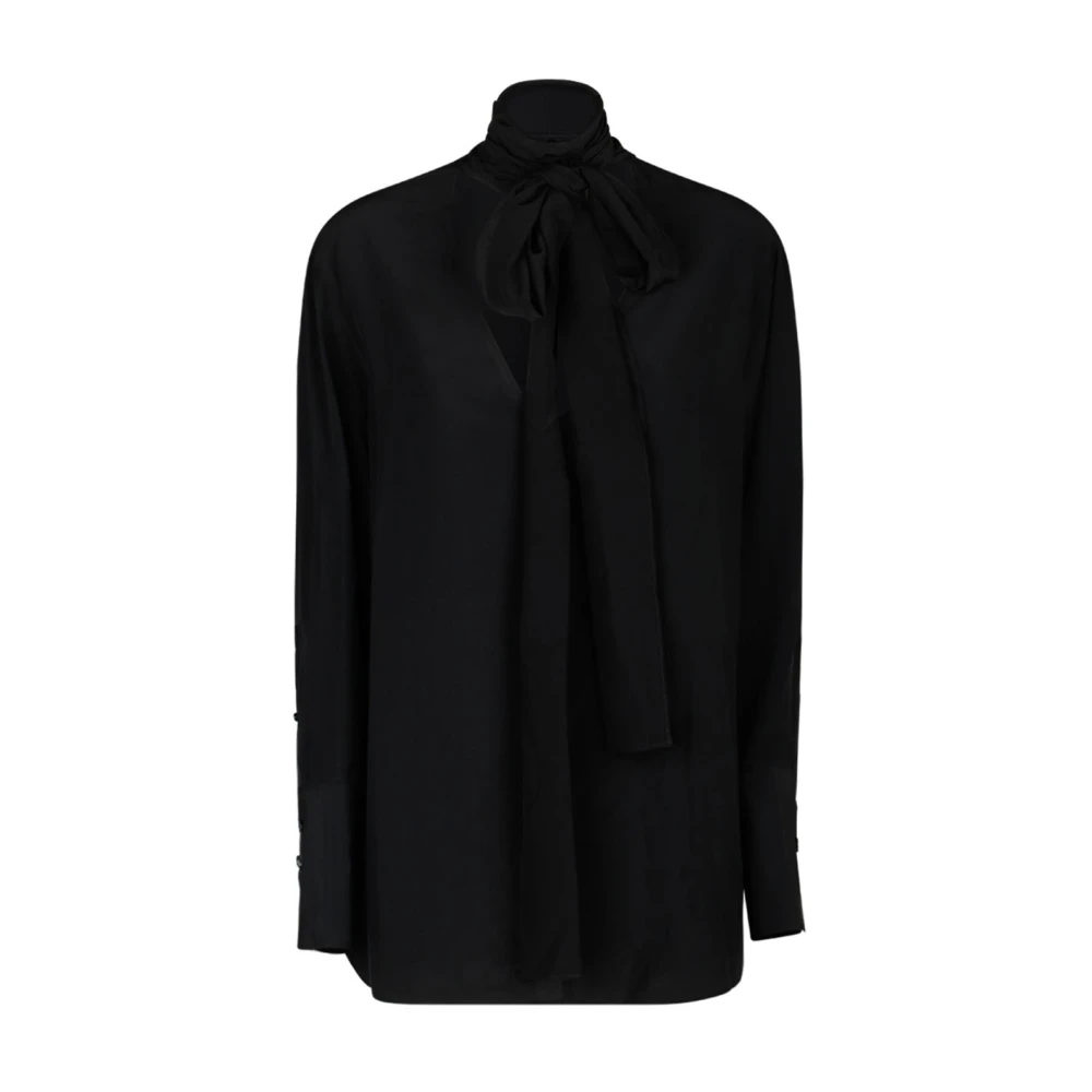 Givenchy Zijden Blouse Black Dames