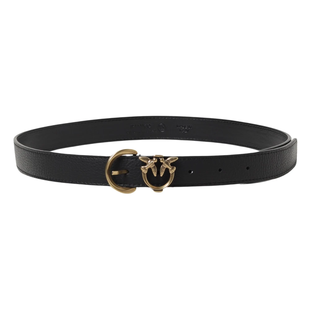 PINKO, Belts, female, Black, S, Tamboril H2.5 Belt