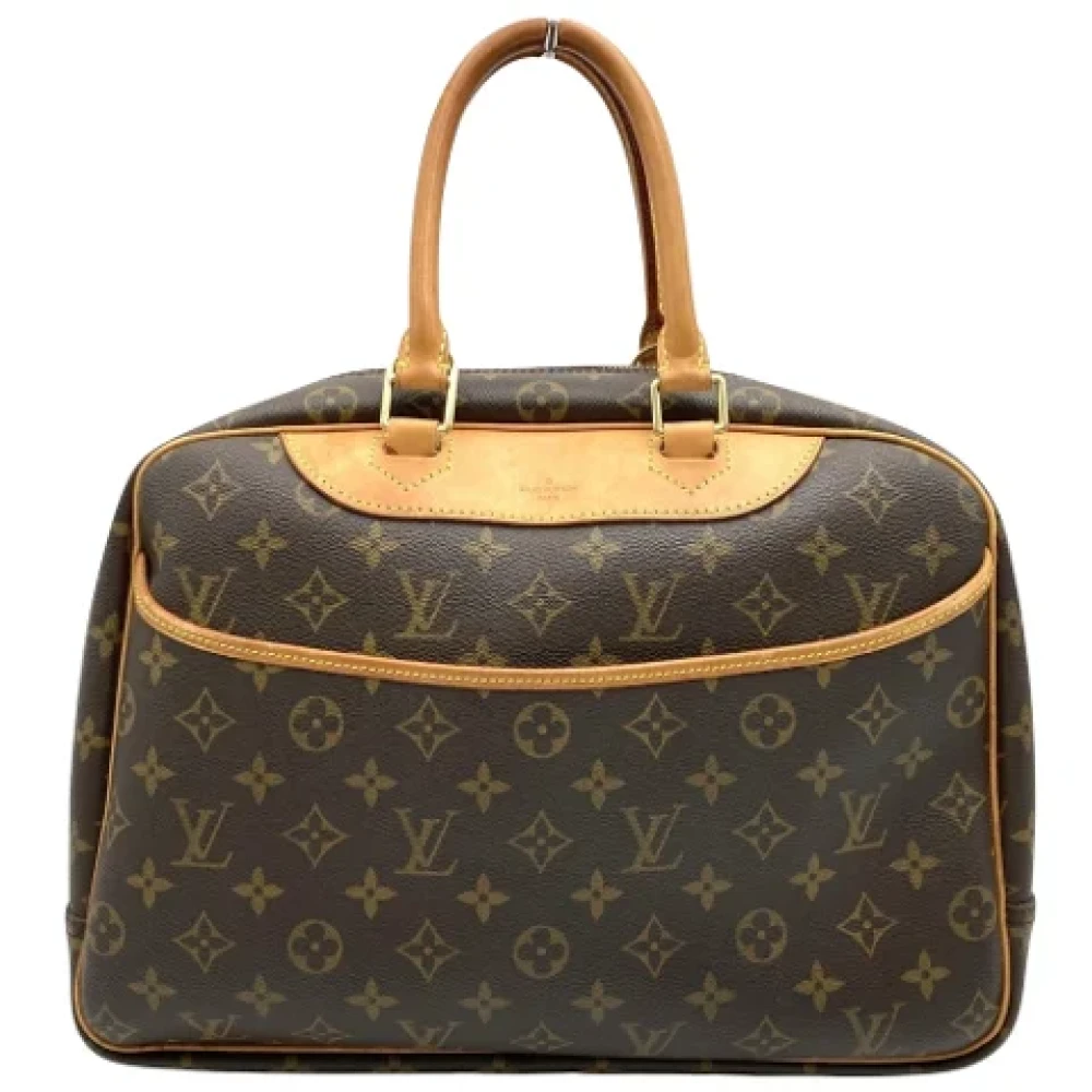 Louis Vuitton Vintage Pre-owned Canvas louis-vuitton-bags Brown Dames