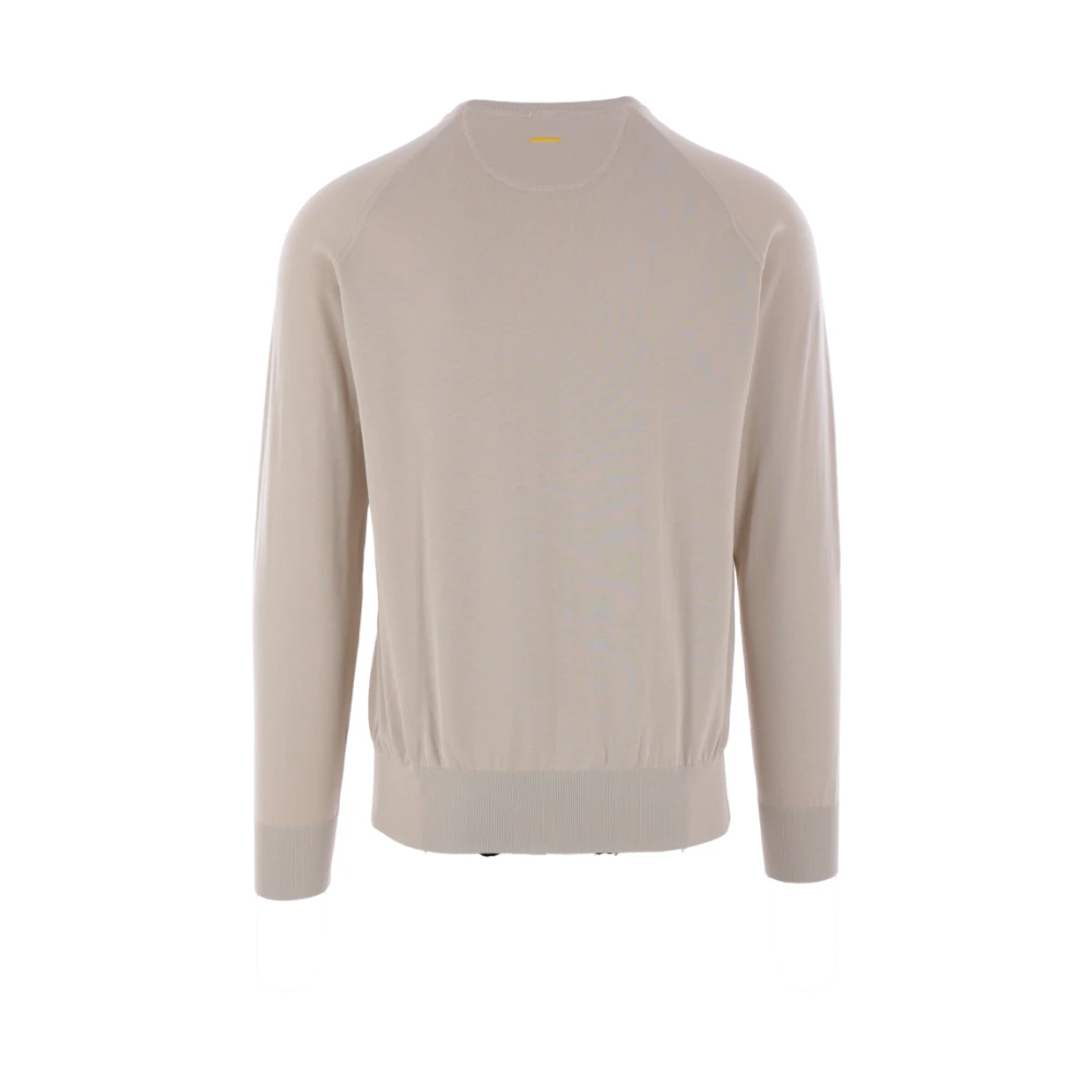 Aspesi Beige Katoenen Gebreide Trui Beige Heren