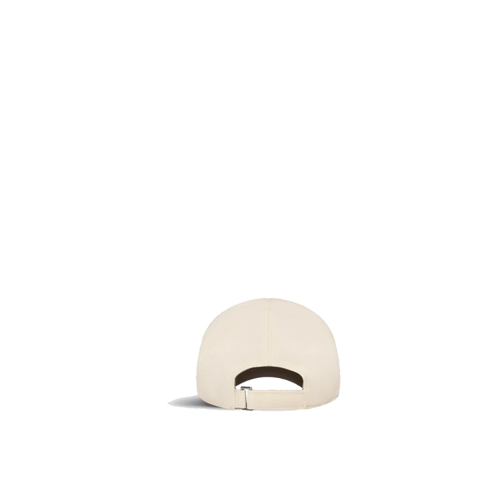 Dior Hart Cap met CD Borduurwerk Beige Heren