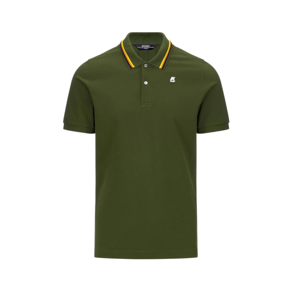 K-way Stijlvolle Polo Shirt voor Mannen Green Heren