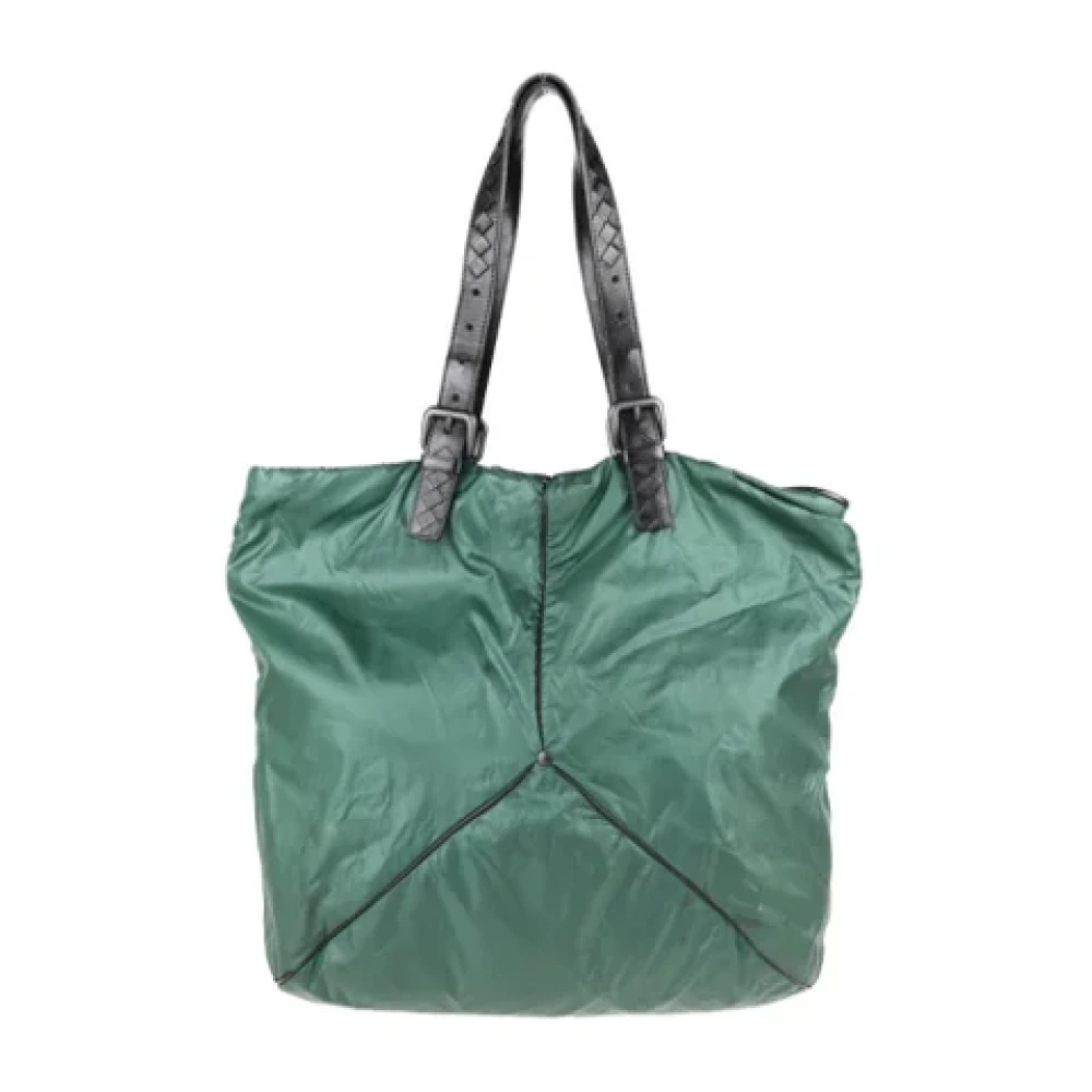 Bottega Veneta Vintage Pre-owned Leather shoulder-bags Green Dames