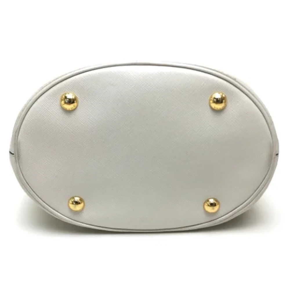 Prada Vintage Pre-owned Leather prada-bags Yellow Dames