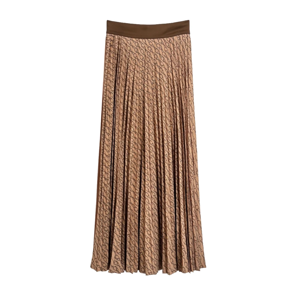 Herno Femme Marron - Skirts > Maxi Skirts