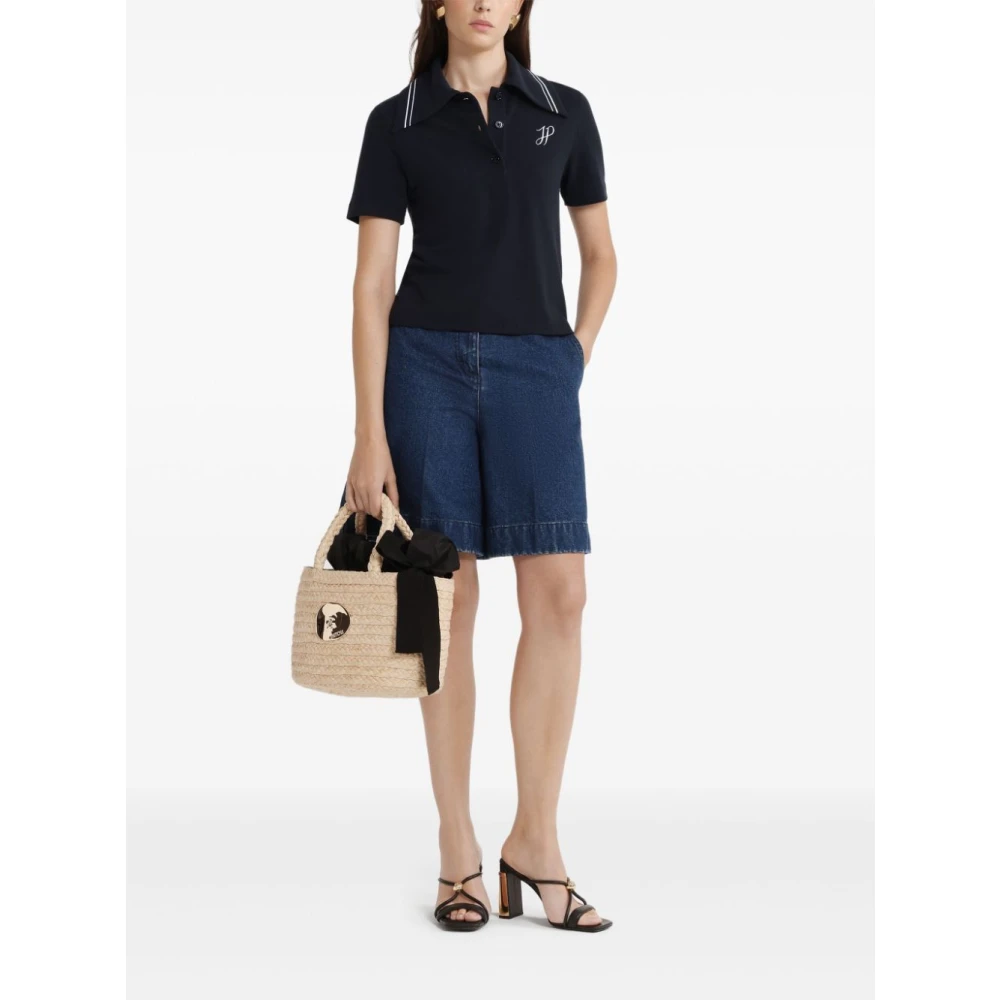 Patou Blauw T-shirt voor vrouwen Blue Dames
