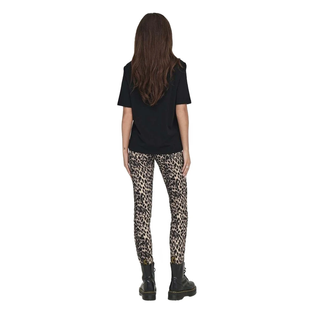 Only Celia T-shirt Black Dames