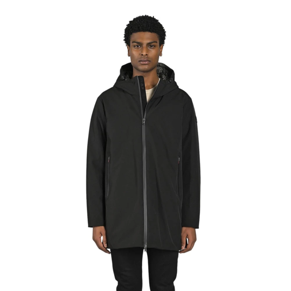 Canadian Classics Lange Parka Jas Black Heren
