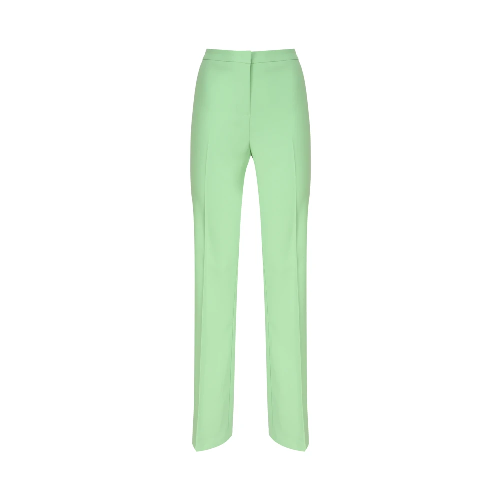 pinko Groene broek met flare-fit Green Dames
