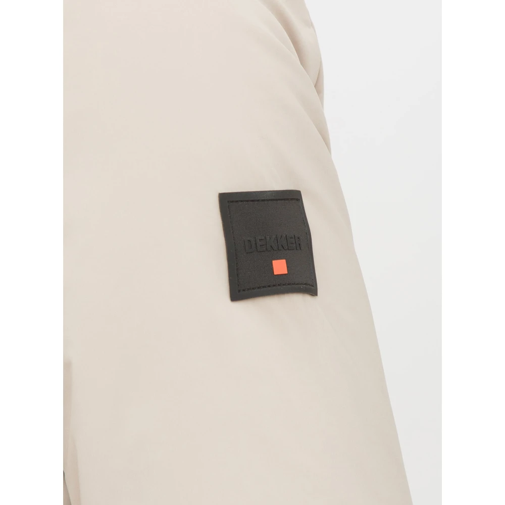Dekker Beige Parka Trench Coat Beige Dames