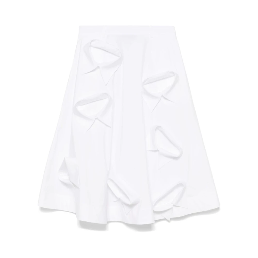 Moschino Witte Rok met Zakken White Dames
