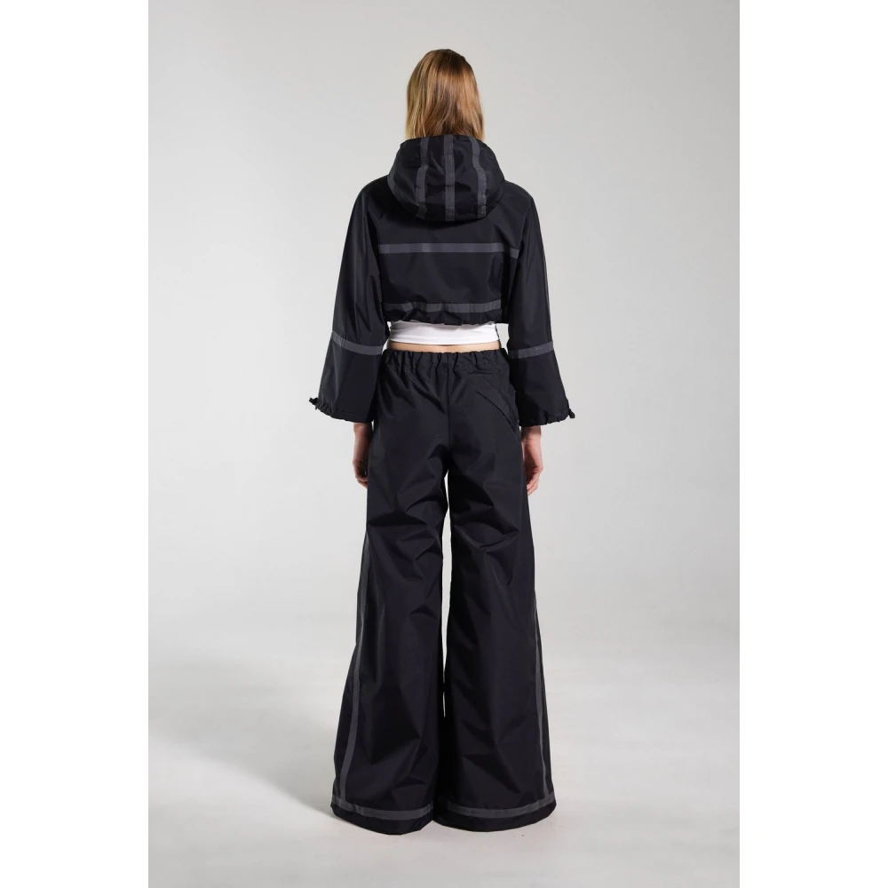 Stutterheim Stijlvolle Korte Regenjas Black Dames