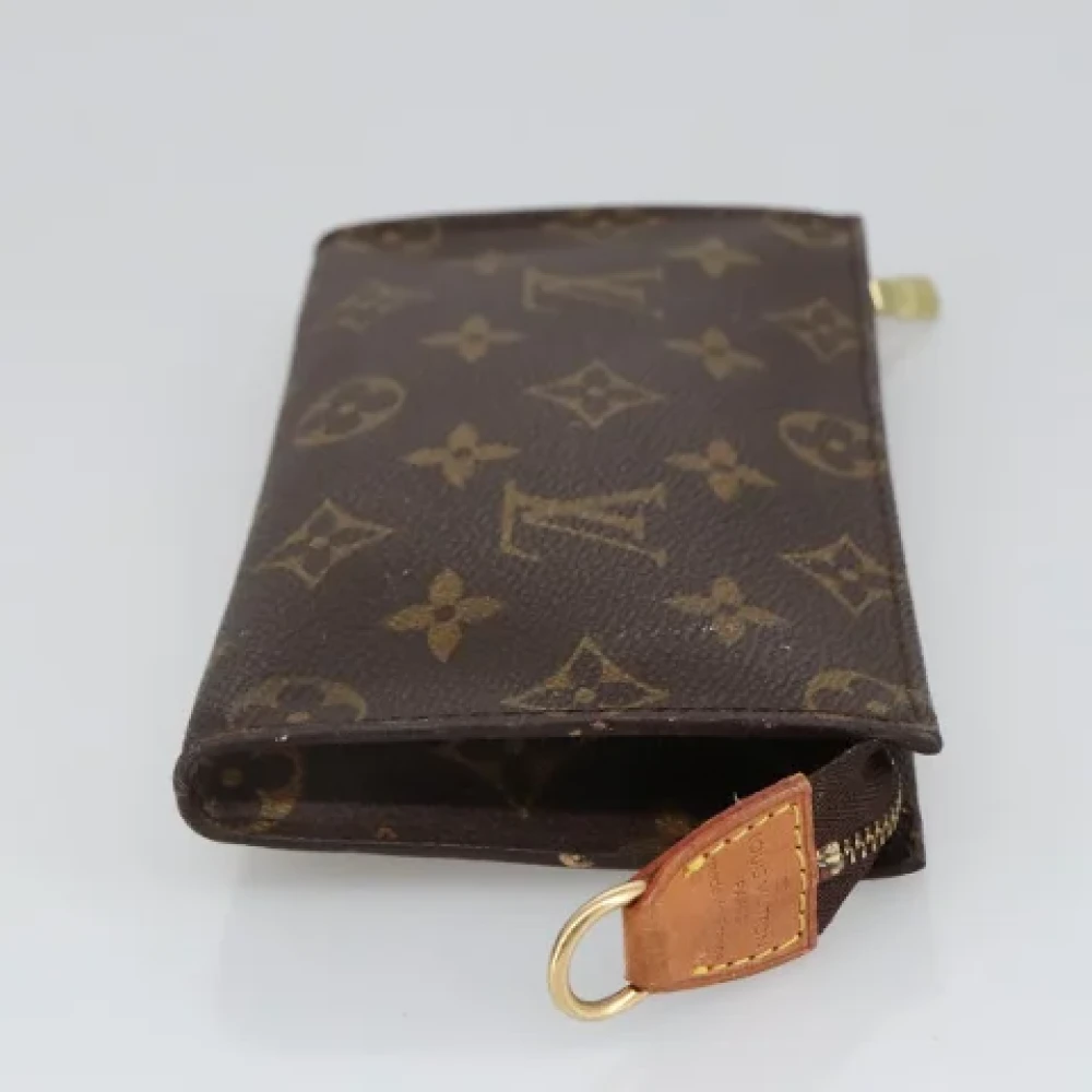 Louis Vuitton Vintage Pre-owned Canvas pouches Brown Dames