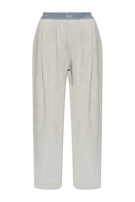 Sweatpants med sydda sömmar på benen