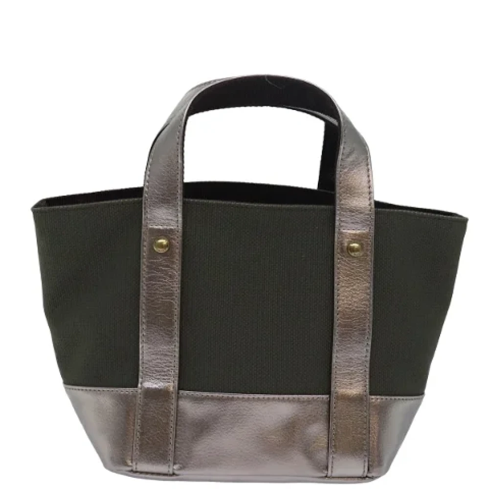 Burberry Vintage Pre-owned Canvas handbags Brown Dames